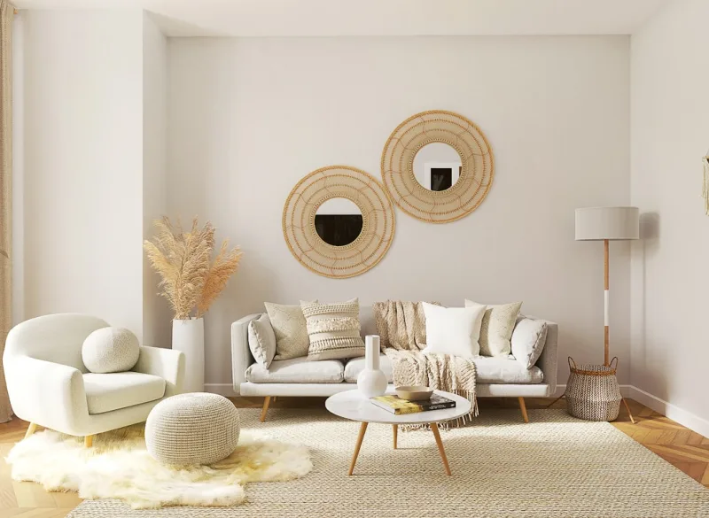 Boho Small Living Room Makeover: Layers & Texture Tips